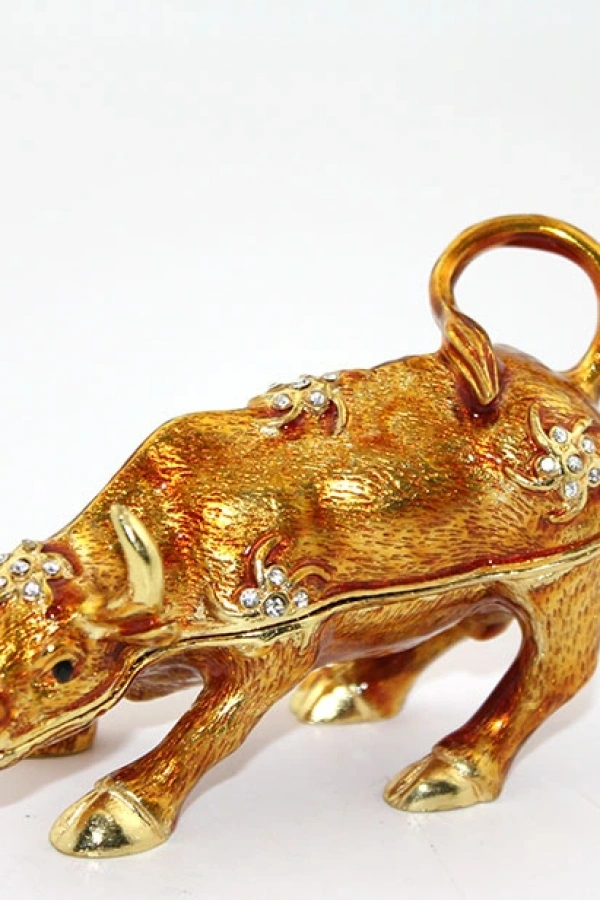 Swarovski Taşlı Tekli Boğa Model 2