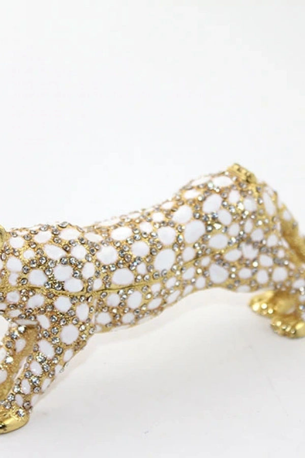 Swarovski Taşlı Tekli Leopar Model 5