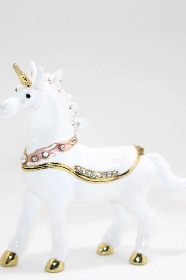 Swarovski Taşlı Tekli Unicorn Figürü