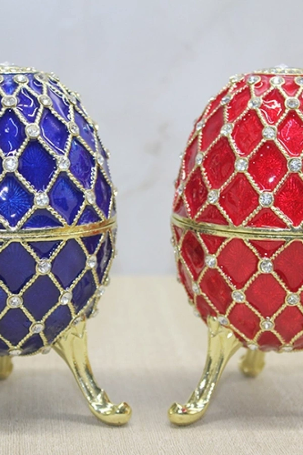 Swarovski Taşlı Yumurta - Model 10