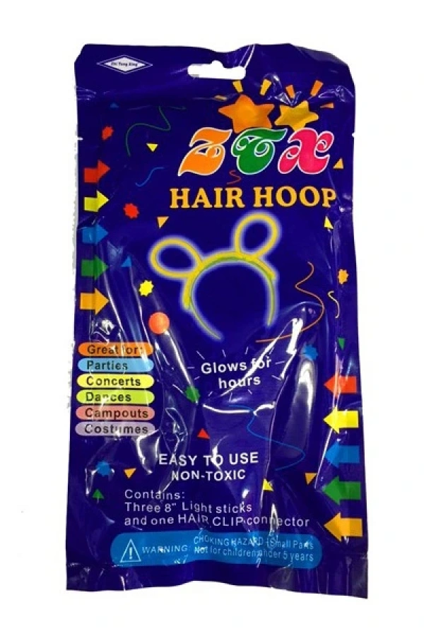 Taç Fosforlu Taç Pembe Renk 12 ADET