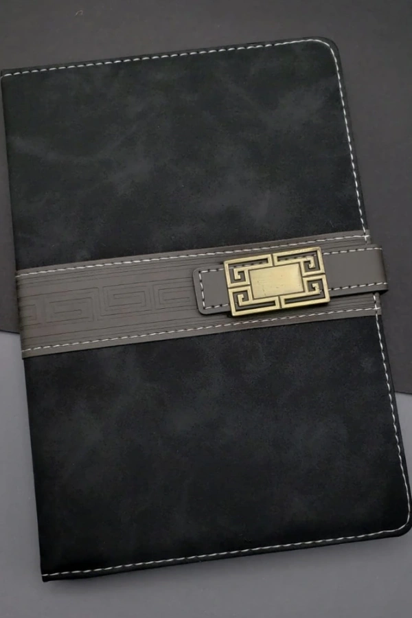 Tarihsiz Ajanda Defter Siyah Renk