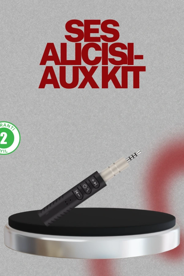 Taşınabilir Bluetooth 4.1 Ses Adaptörü – 10 Metre Çekim Mesafesi