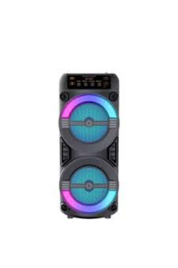 Taşınabilir Bluetooth Hoparlör RGB Işık Efektli Stereo Ses