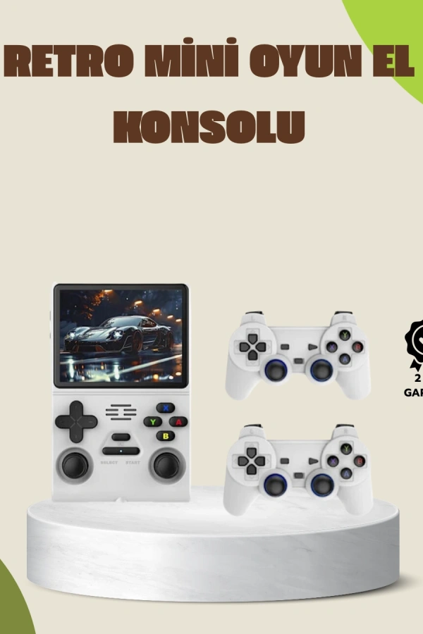Taşınabilir El Konsolu Kablosuz Gamepadli
