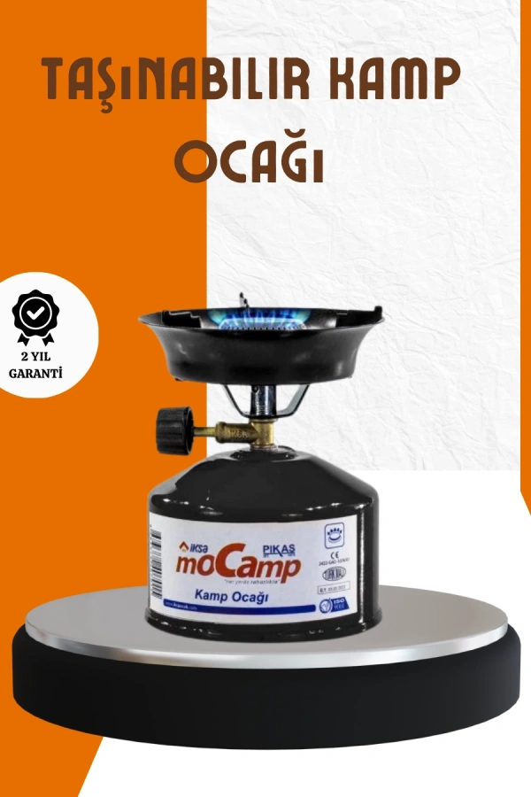 Taşınabilir Metal Gövdeli Kamp Ocağı Seti