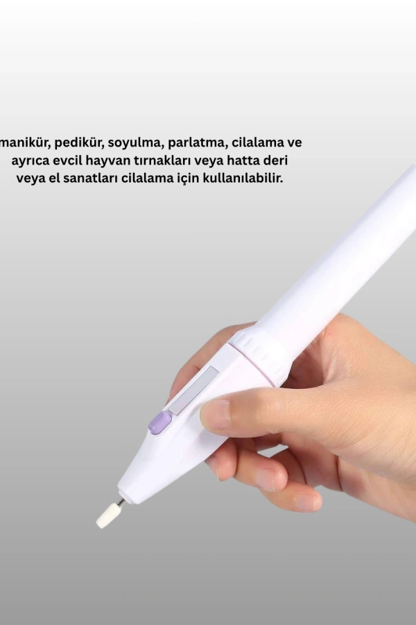 Taşınabilir Profesyonel Manikür Pedikür Seti