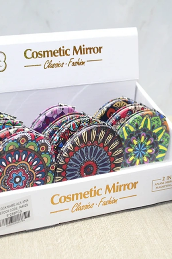 Taşlı El Aynası Oval İnce Model 4