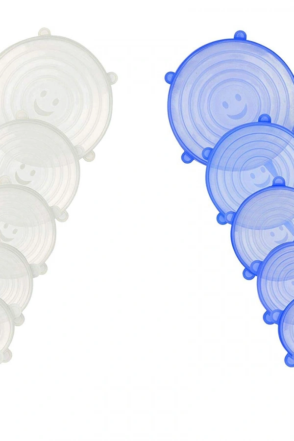 Tazeliği Koruyan 6 lı Silikon Strech Kapaklar