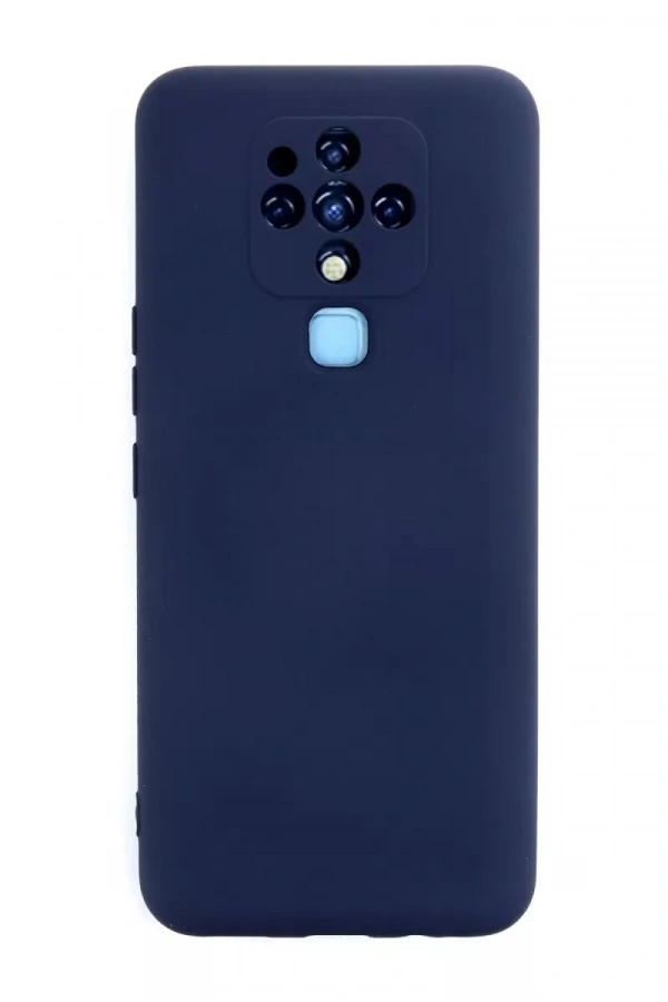 Tecno Camon 16 Kılıf Nano içi Kadife Silikon - Lacivert