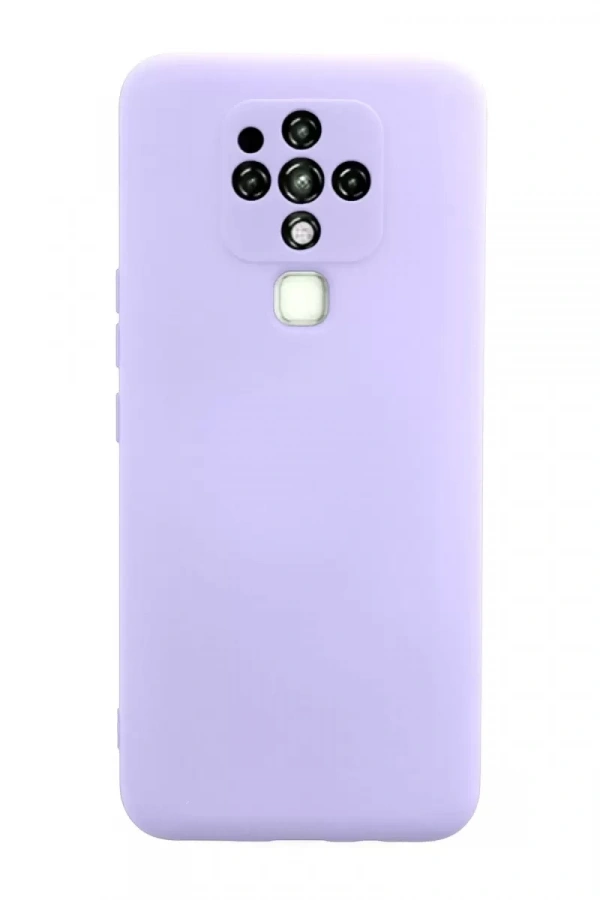 Tecno Camon 16 Kılıf Nano içi Kadife Silikon - Lila