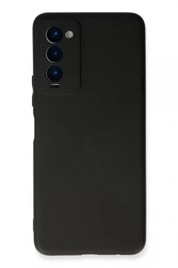 Tecno Camon 18 Kılıf First Silikon - Siyah