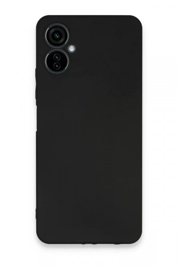 Tecno Camon 19 Neo Kılıf First Silikon - Siyah