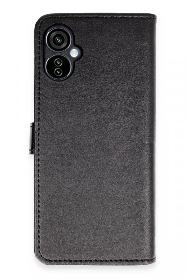 Tecno Camon 19 Neo Kılıf Trend S Plus Kapaklı Kılıf - Siyah
