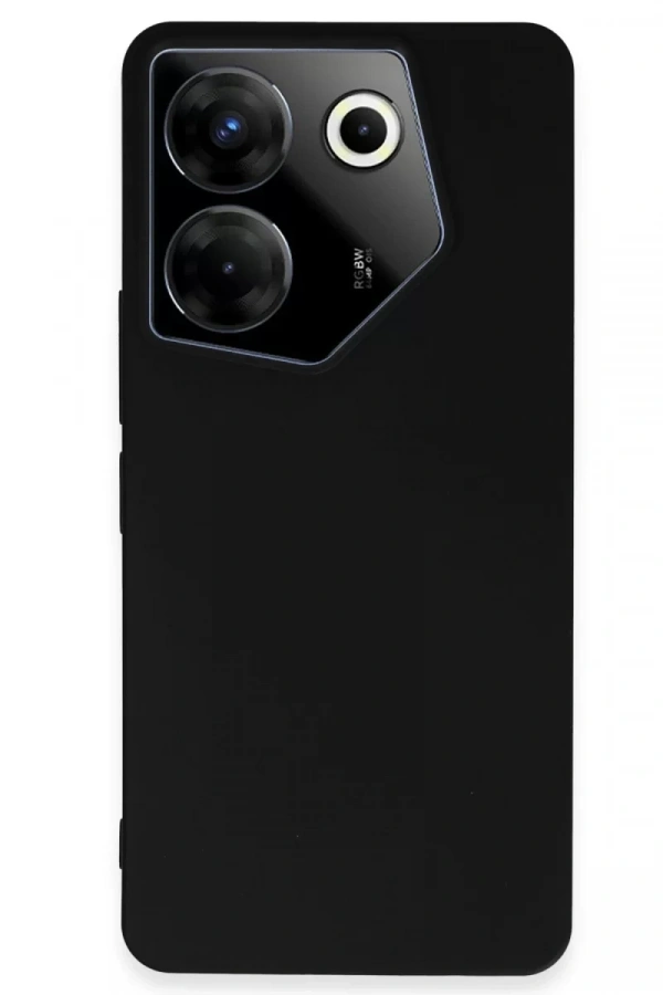 Tecno Camon 20 Pro 5G Kılıf First Silikon - Siyah