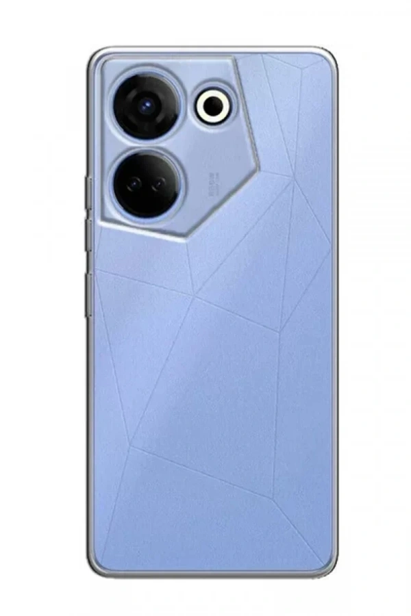 Tecno Camon 20 Pro 5G Kılıf Lüx Şeffaf Silikon