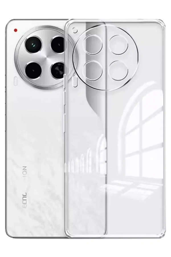Tecno Camon 30 Kılıf Lüx Şeffaf Silikon