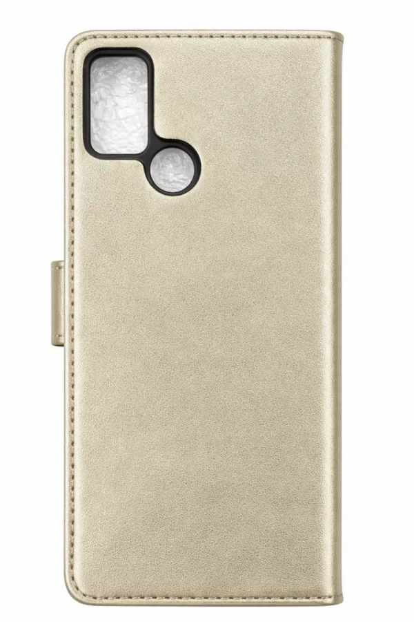Tecno Pova Trend S Plus Kapaklı Kılıf - Gold