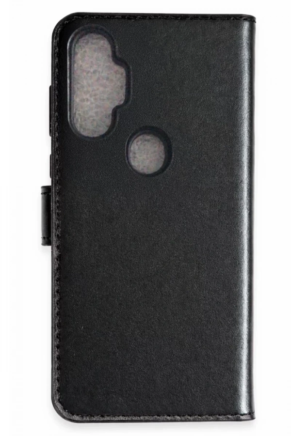 Tecno Spark 7 Pro Trend S Plus Kapaklı Kılıf - Siyah