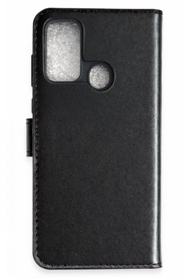 Tecno Spark 7 Trend S Plus Kapaklı Kılıf - Siyah