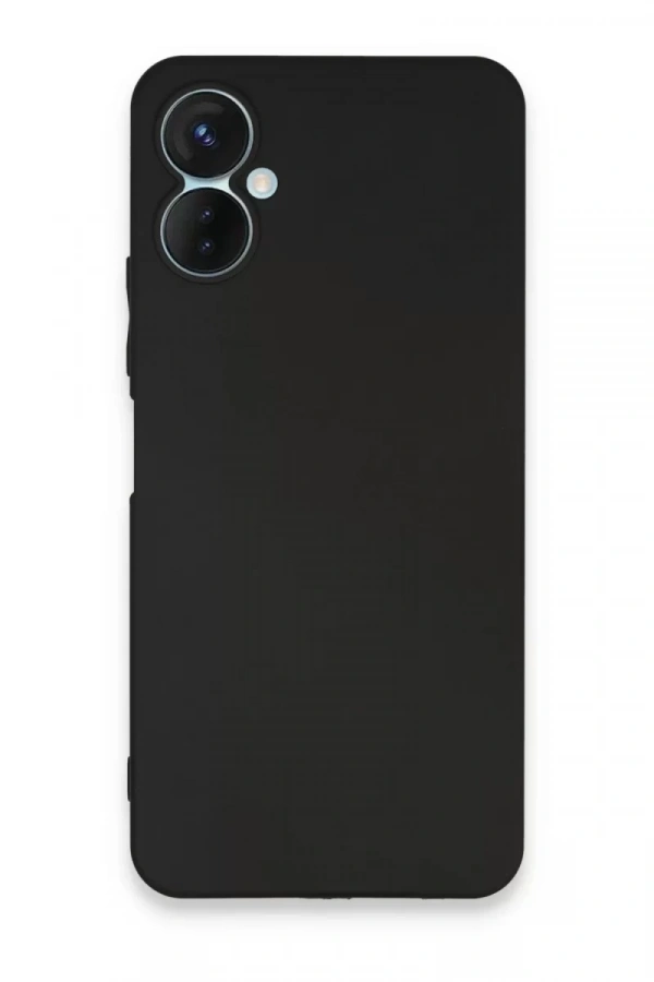 Tecno Spark 9 Pro Kılıf First Silikon - Siyah