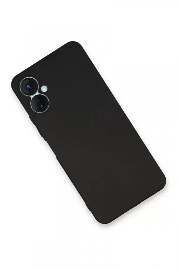 Tecno Spark 9 Pro Kılıf First Silikon - Siyah