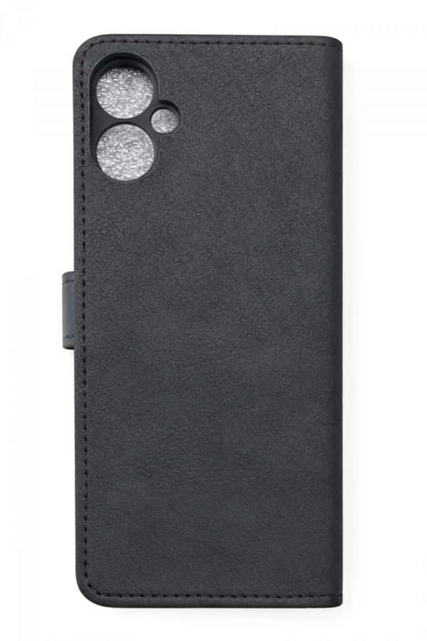 Tecno Spark 9T Trend S Plus Kapaklı Kılıf - Siyah
