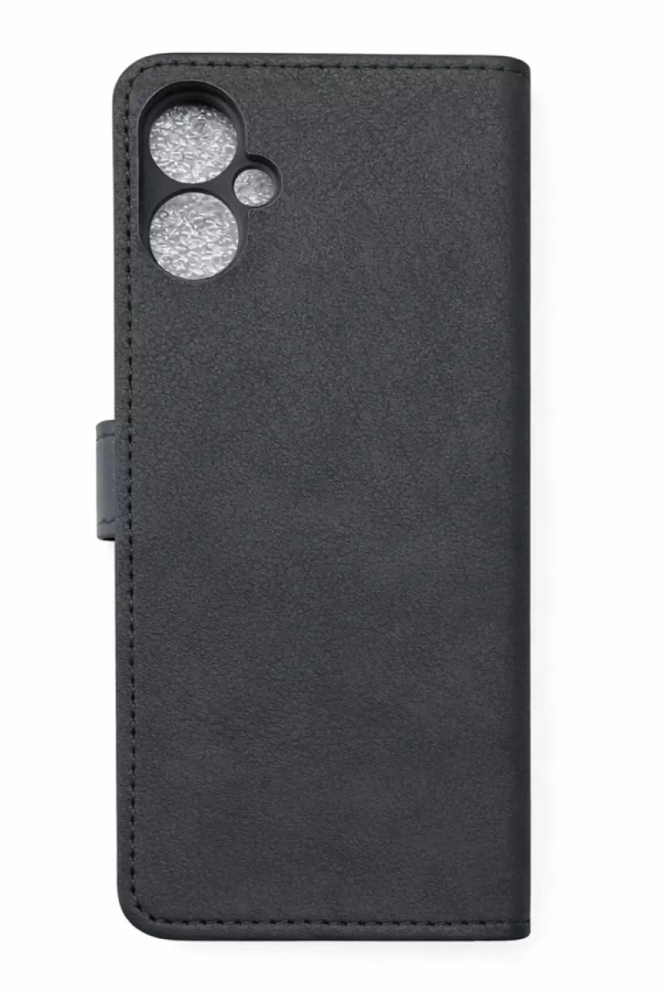 Tecno Spark 9T Trend S Plus Kapaklı Kılıf - Siyah