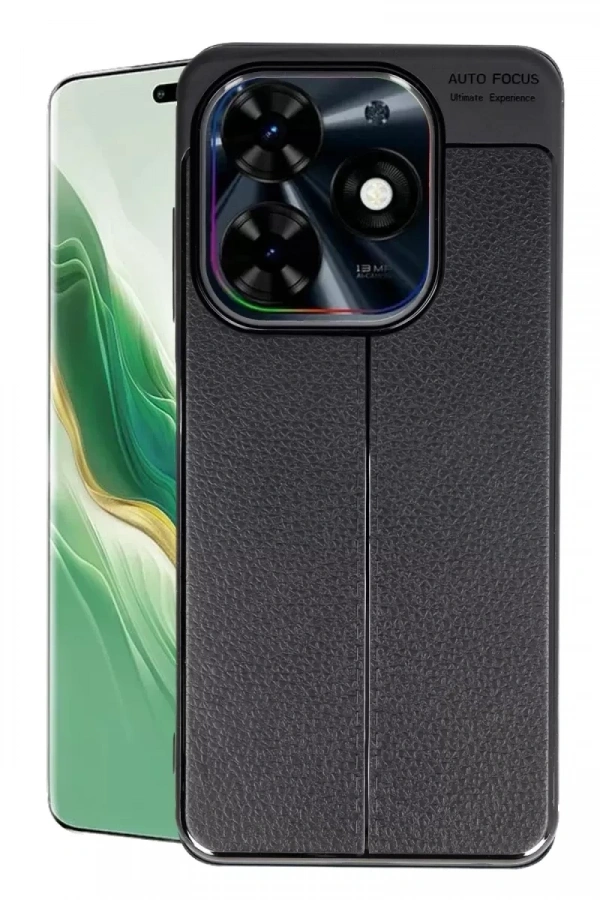 Tecno Spark Go 2024 Kılıf Auto Focus Kapak - Siyah