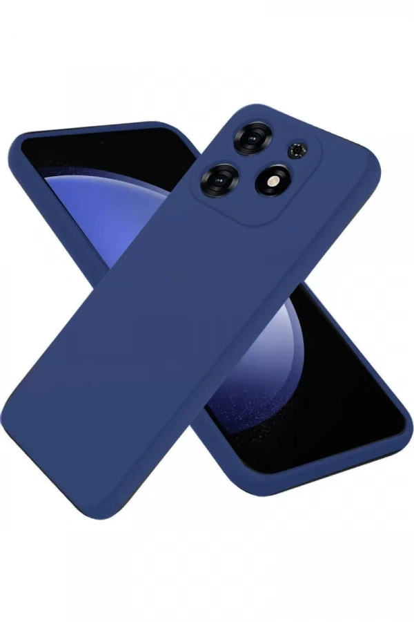 Tecno Spark Go 2024 Kılıf First Silikon - Lacivert