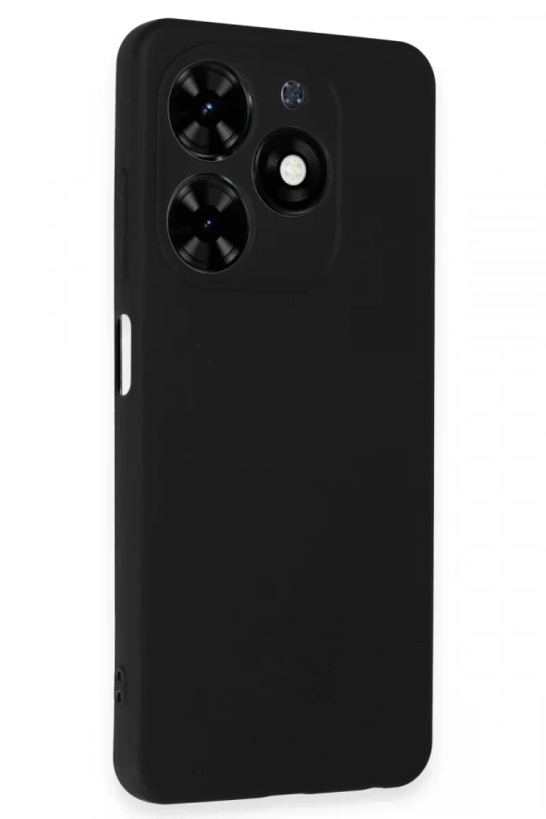 Tecno Spark Go 2024 Kılıf First Silikon - Siyah