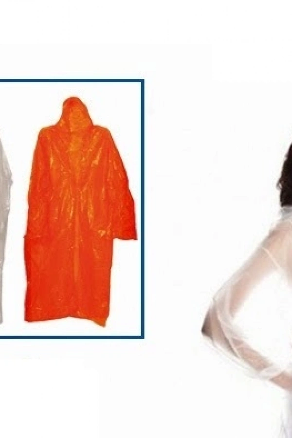 Tek Kullanımlık Çıtçıtlı Yağmurluk