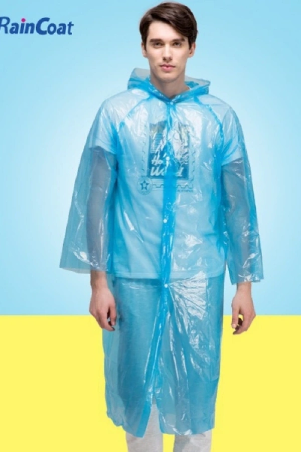 Tek Kullanımlık Kullan At Yağmurluk