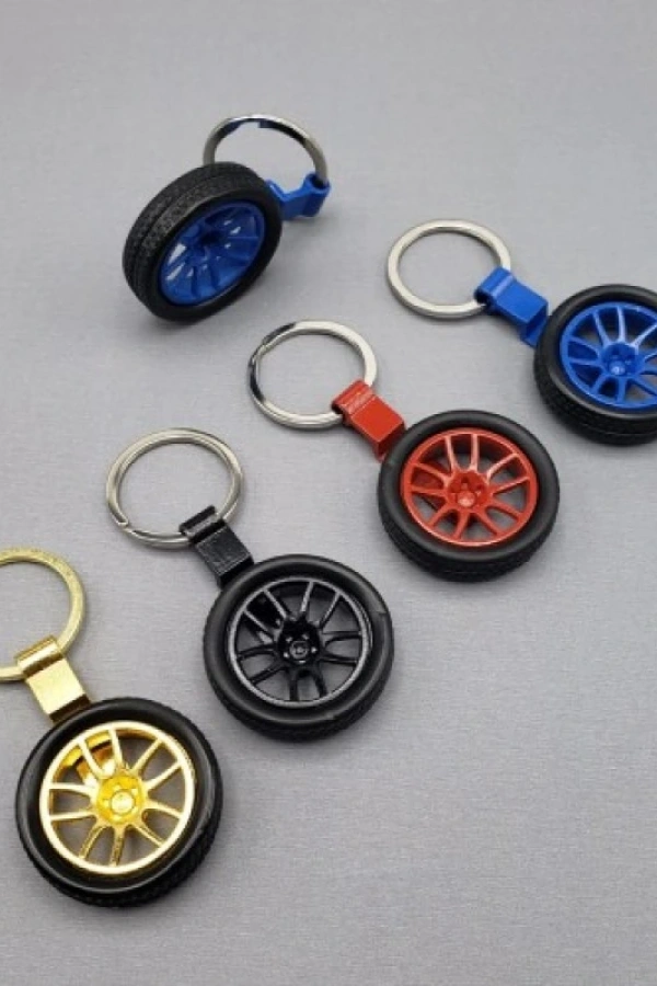 Tekerlek Tasarımlı Anahtarlık