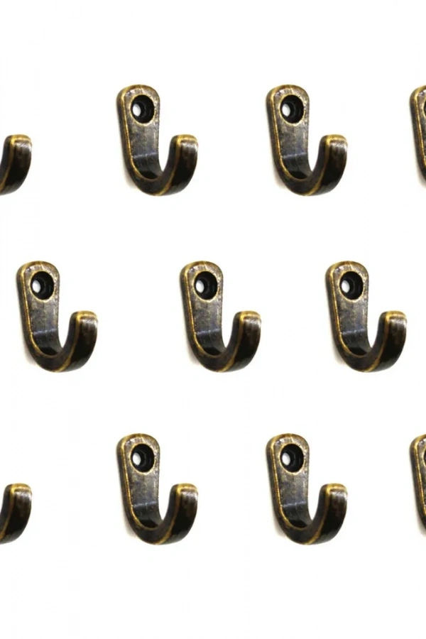 Tekli Bijuteri, Dekor Askısı - Antik, 100 Adet, 10x18x22 mm