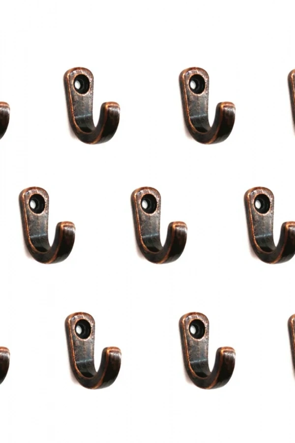 Tekli Bijuteri, Dekor Askısı - Eskitme, 100 Adet, 10x18x22 mm