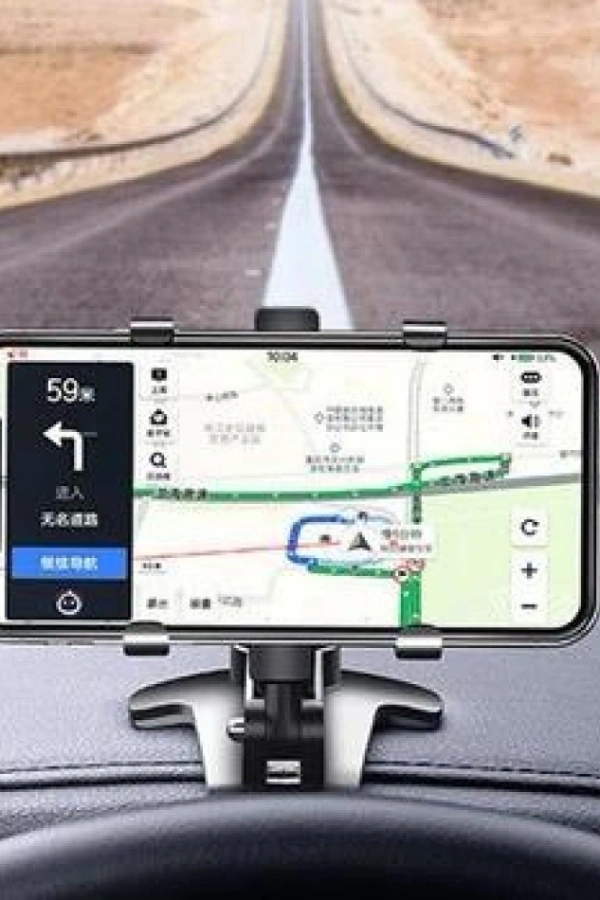 Telefon Tutucu Araç İçi Telefon Tutucu Klipsli 360c Dönüş
