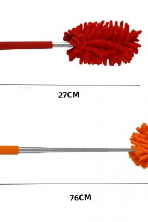 Teleskopik Mikrofiber Toz Alma Fırçası