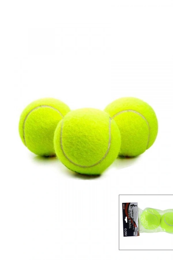 Tenis Topu Seti - 3lü Paket - Dayanıklı Top
