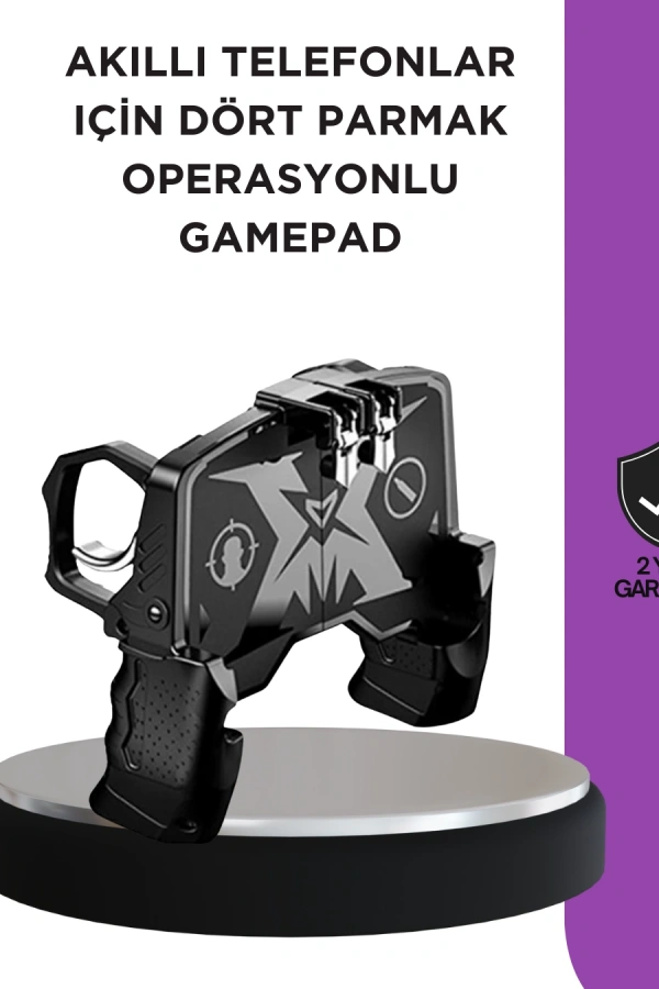 Tetikli Mobil Gamepad Ergonomik Kavramalı Oyun Aparatı