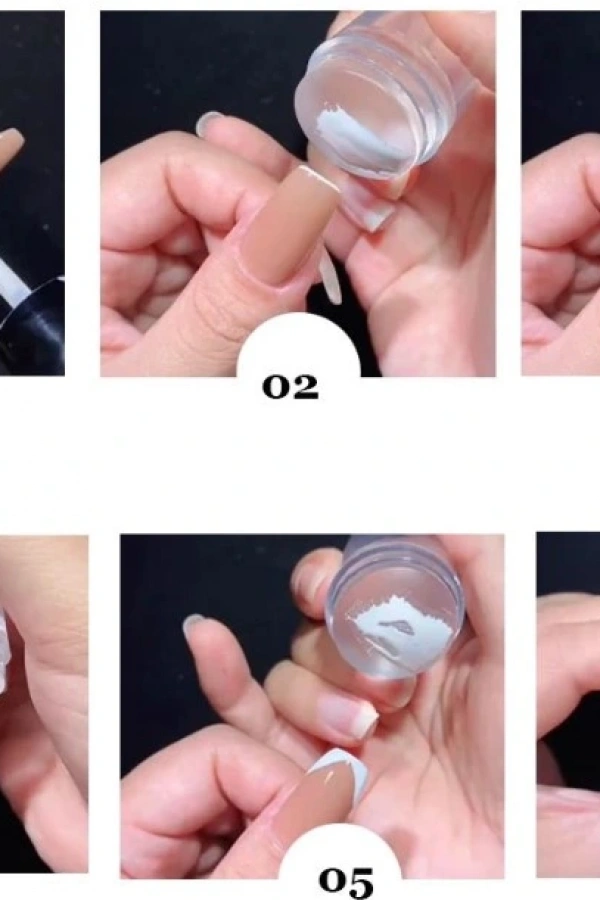 Tırnak Süs Damgası French Stamper