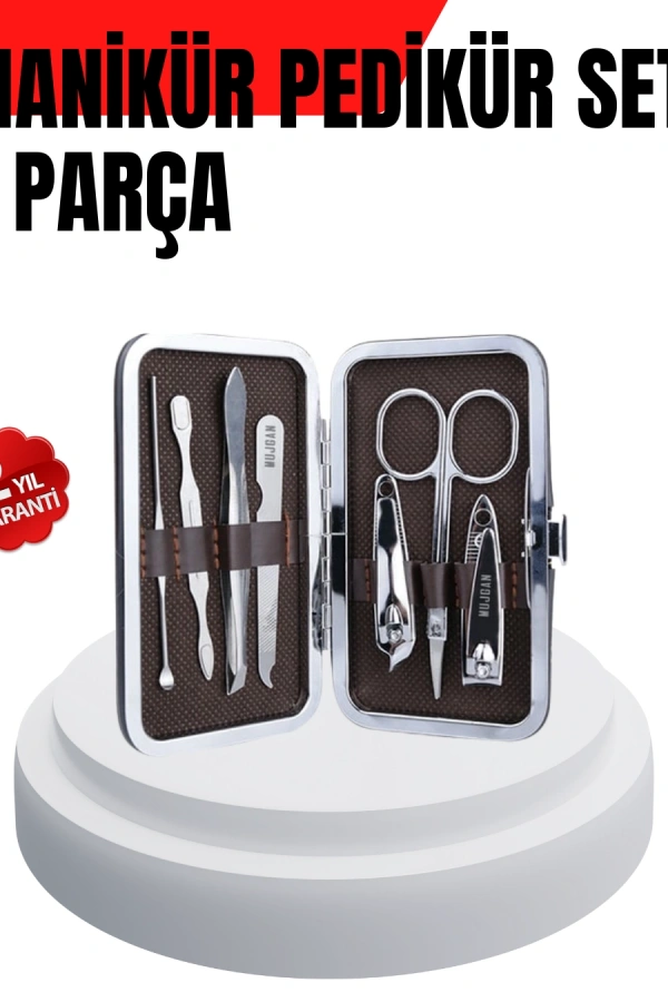 Tırnak ve Kaş Bakımına Özel Paslanmaz Çelik Set