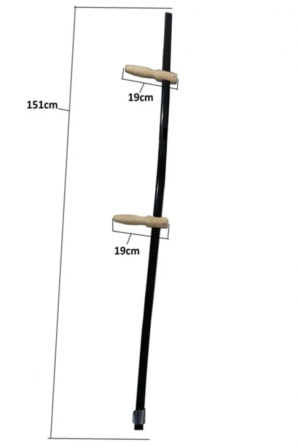 Tırpan Sapı Takımı - Metal Sap, Elcik, Bilezik ve Alyan