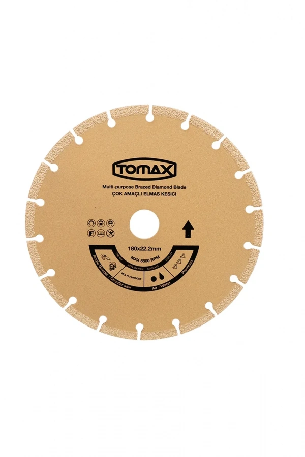 Tomax Çok Amaçlı Elmas Kesici Disk - 115x22