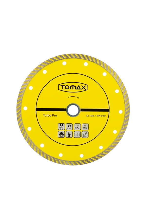 Tomax Turbo Elmas Mermer Granit Kesici 230x2,4x22
