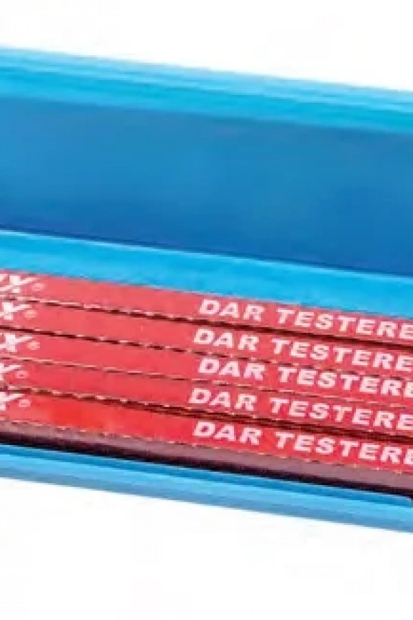Toolux Dar Demir Testere Ağzı Çift Taraflı - 100 Adet