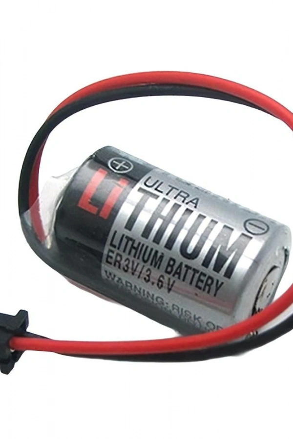 TOSHIBA ER3V 3.6V 1/2AA Size Lithium Pil - Siyah Soket