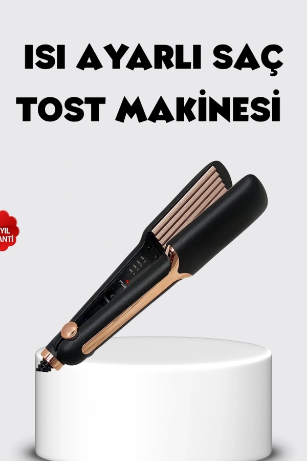 Tost Model Saç Şekillendirici DEMPOWER DP-134 360° Döner Kablolu