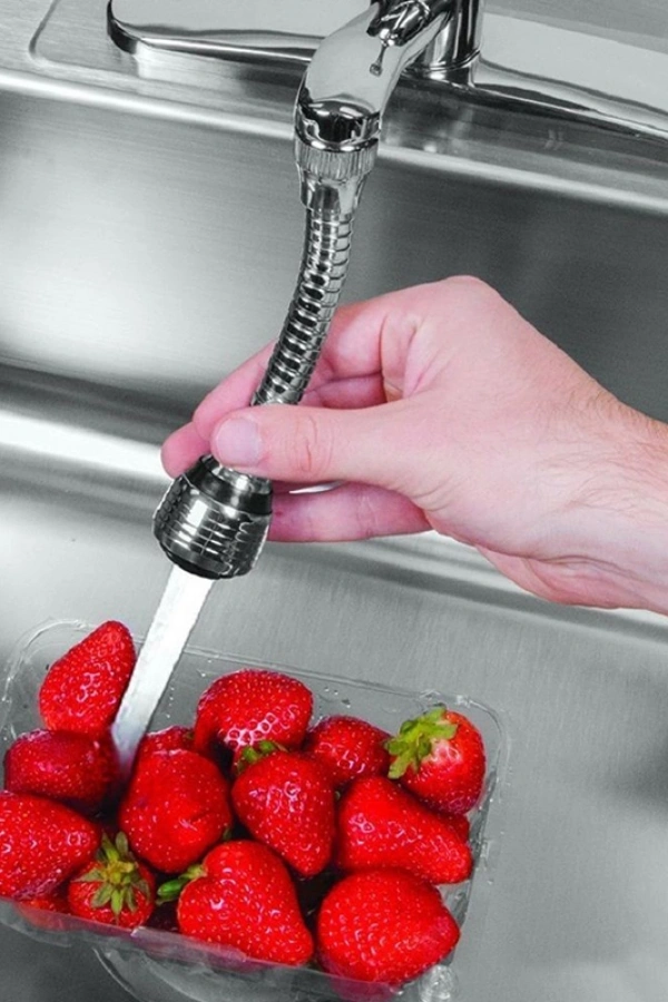 Turbo Flex 2 Aşamalı Plastik Esnek Musluk Başlığı