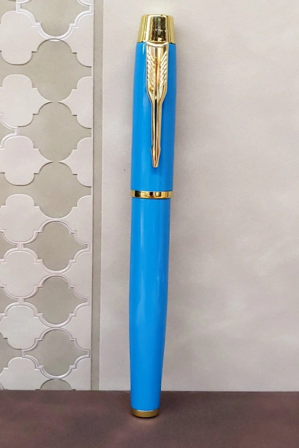 Turkuaz Metal Roller Kalem